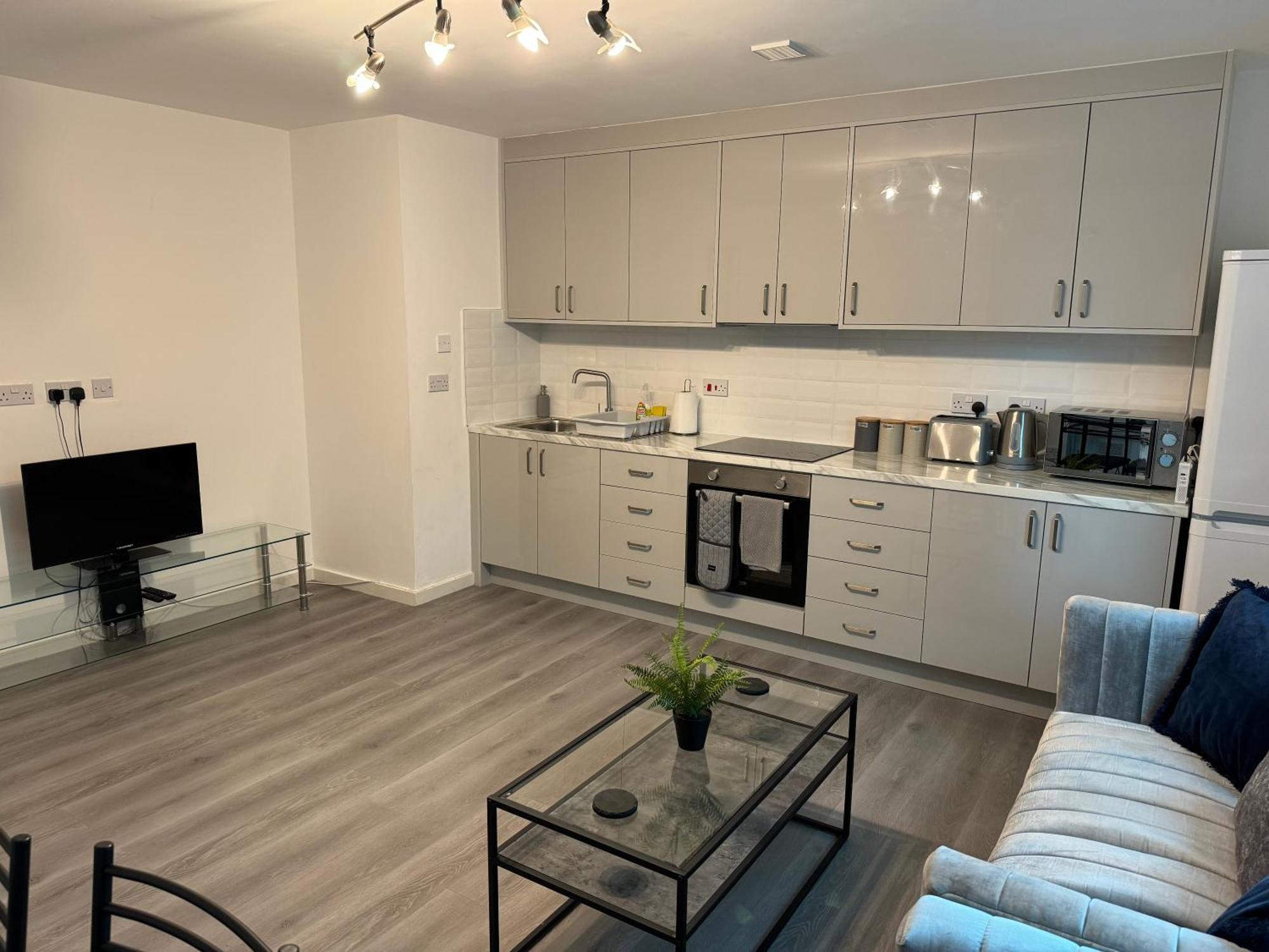 Modern Smart 2 Bedroom Apartment Central Манчестър Екстериор снимка