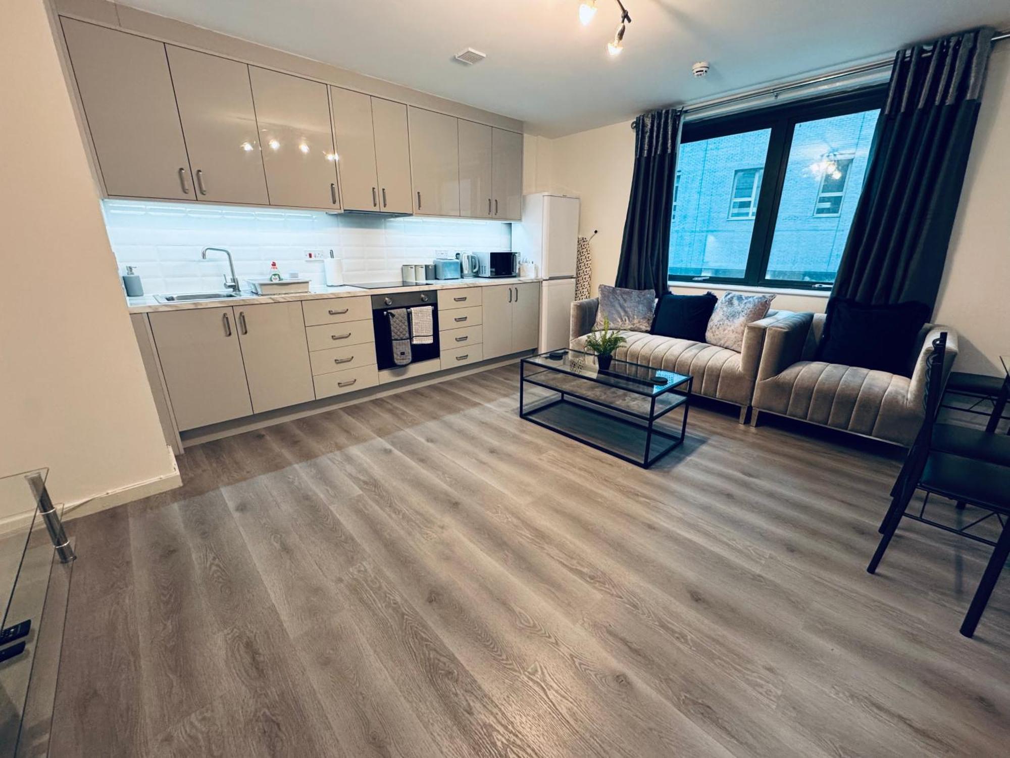 Modern Smart 2 Bedroom Apartment Central Манчестър Екстериор снимка